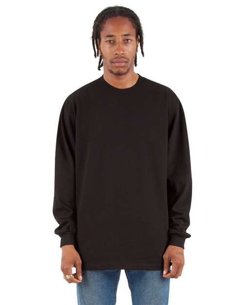 Shaka Wear Unisex Max Heavyweight Long Sleeve Tee SHMHLS
