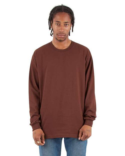 Shaka Wear Unisex Max Heavyweight Long Sleeve Tee SHMHLS