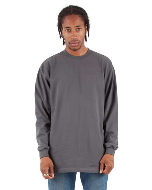Shaka Wear Unisex Max Heavyweight Long Sleeve Tee SHMHLS