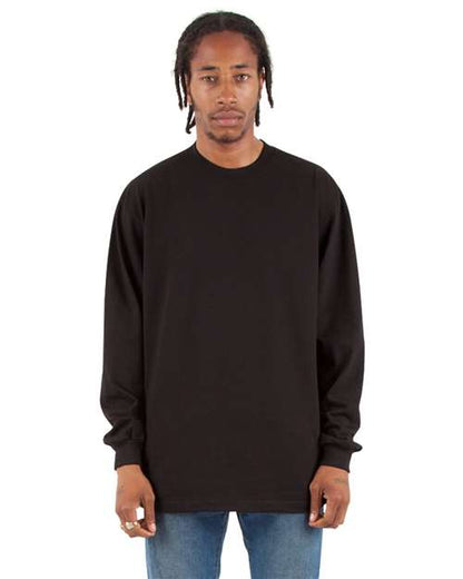 Shaka Wear Unisex Tall Max Heavyweight Long Sleeve Tee SHMHLST