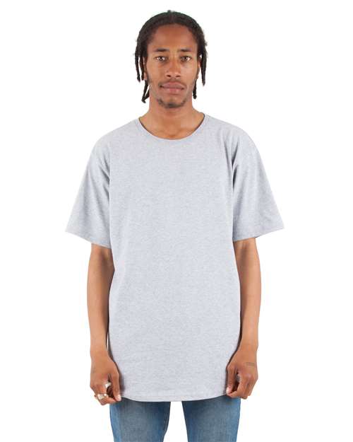 Shaka Wear Unisex Curved Hem Long Tee SHCLT