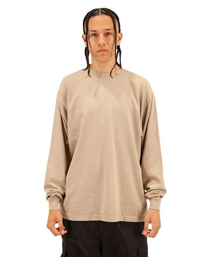 Shaka Wear Unisex Max Heavyweight Garment-Dyed Long Sleeve Tee SHGDLS