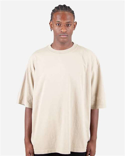 Shaka Wear Unisex Max Heavyweight Garment-Dyed Drop Shoulder Tee SHGDD