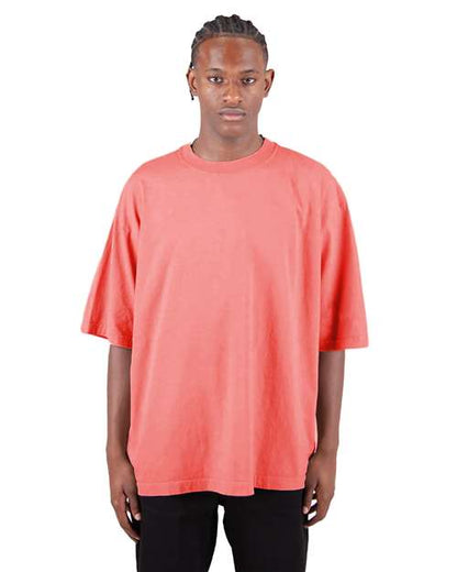Shaka Wear Unisex Max Heavyweight Garment-Dyed Drop Shoulder Tee SHGDD