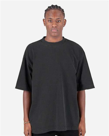 Shaka Wear Unisex Max Heavyweight Garment-Dyed Drop Shoulder Tee SHGDD