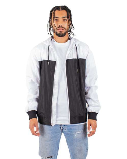 Shaka Wear Unisex Windbreaker Jacket SHWBJ