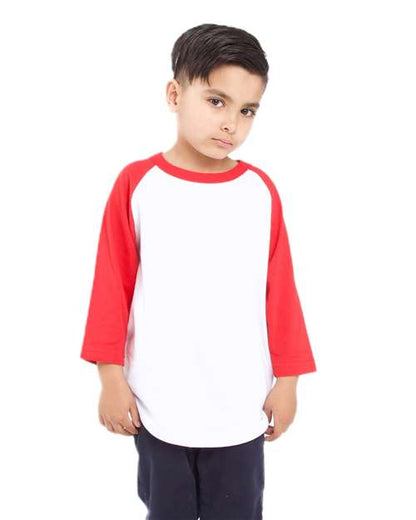 Shaka Wear Youth Raglan Tee SHRAGY