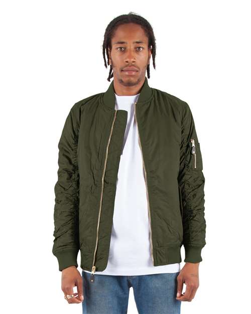 Shaka Wear Unisex Bomber Jacket SHBJ