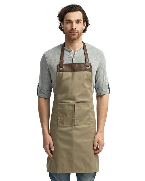 Artisan Collection by Reprime Espresso Bib Apron RP123