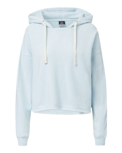 Women's Angel Fleece Crop Hooded Sweatshirt