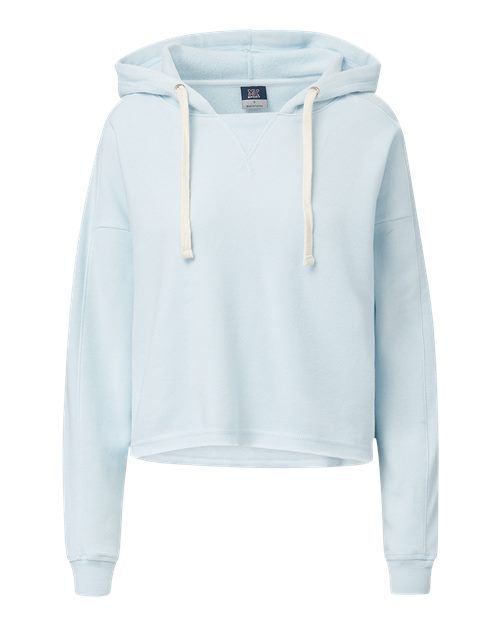 Women's Angel Fleece Crop Hooded Sweatshirt