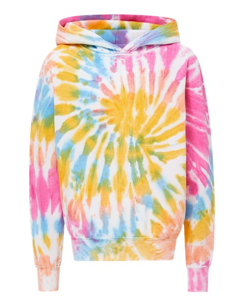 Youth Classic Fleece Tie-Dyed Hooded Sweatshirt