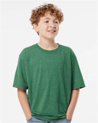 Youth Gold Soft Touch T-Shirt - Athletic Grey