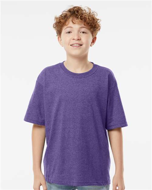 Youth Gold Soft Touch T-Shirt - Athletic Grey