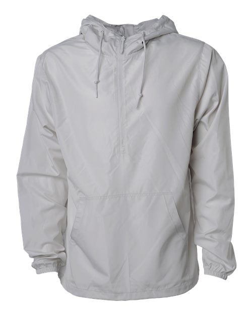 Independent Trading Co. Unisex Lightweight Quarter-Zip Windbreaker Pullover Jacket EXP54LWP