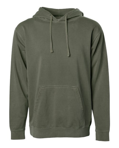 Independent Trading Co. Unisex Midweight Pigment-Dyed Hooded Sweatshirt PRM4500