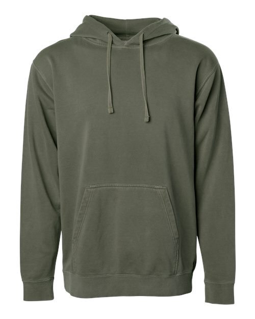 Independent Trading Co. Unisex Midweight Pigment-Dyed Hooded Sweatshirt PRM4500