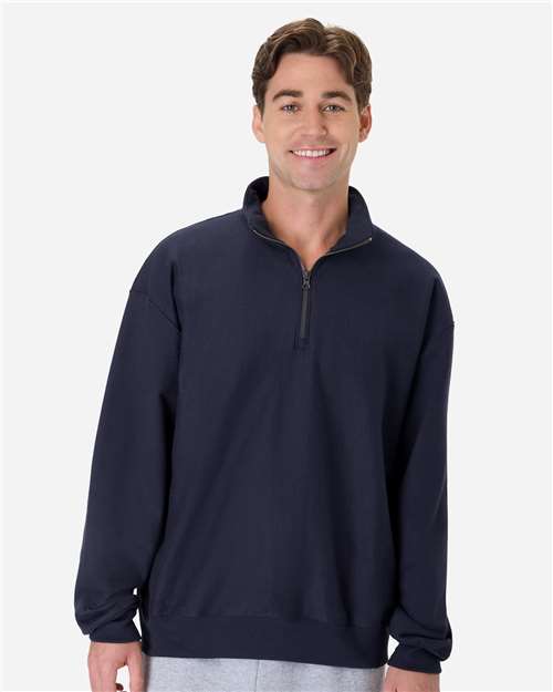 Men's Beefy® Sweats Premium Heavyweight Quarter-Zip Sweatshirt