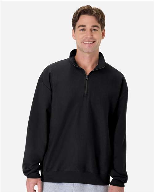 Men's Beefy® Sweats Premium Heavyweight Quarter-Zip Sweatshirt