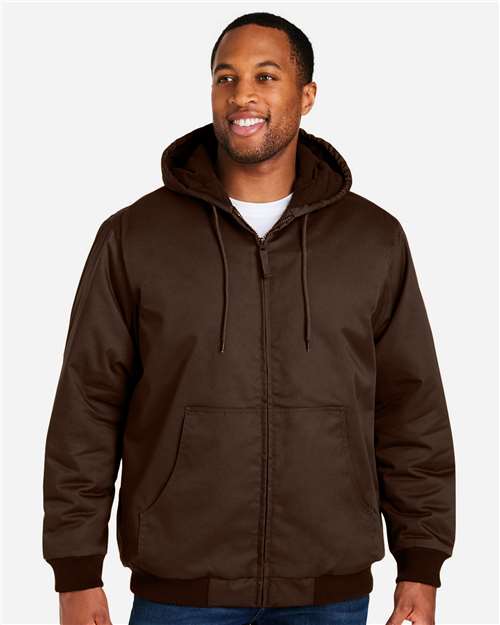 Harriton Unisex ClimaBloc® Heavyweight Hooded Full-Zip Jacket M722