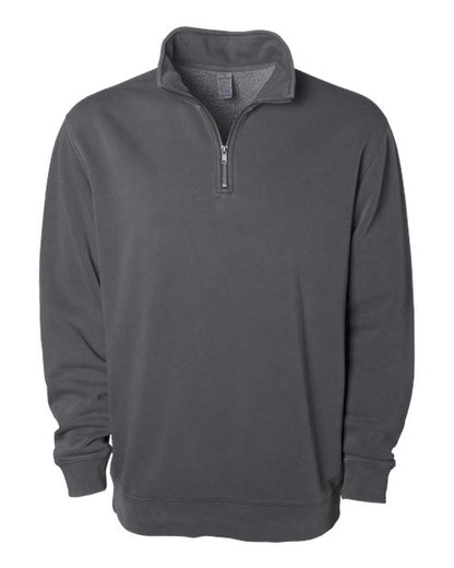 Independent Trading Co. Unisex Pigment-Dyed Quarter-Zip Pullover PRM4600QZ