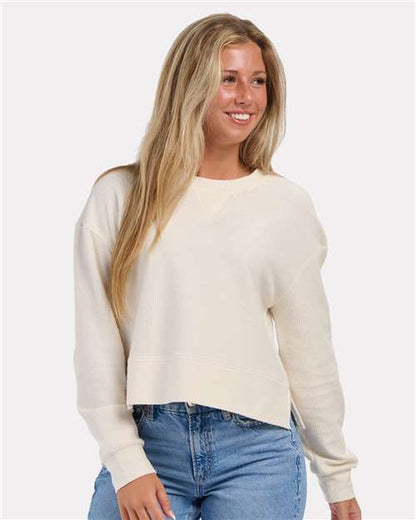 Women's Cropped Boxy Long Sleeve T-Shirt