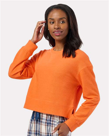 Women's Cropped Boxy Long Sleeve T-Shirt