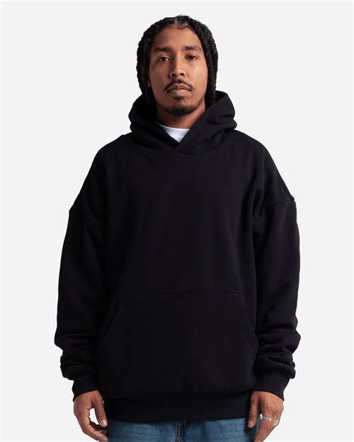 Shaka Wear Unisex Garment-Dyed Double Layer Reversible Hoodie Sweatshirt SHDLP