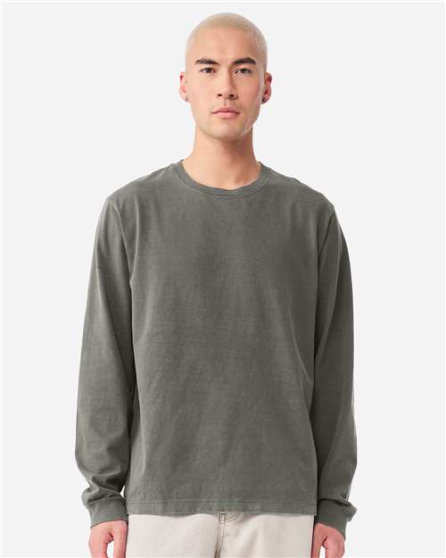 BELLA + CANVAS Unisex Heavyweight Garment-Dyed Long Sleeve Tee 4851GD