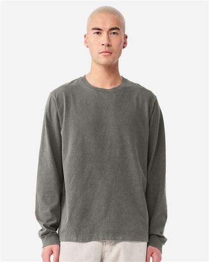 BELLA + CANVAS Unisex Heavyweight Garment-Dyed Long Sleeve Tee 4851GD