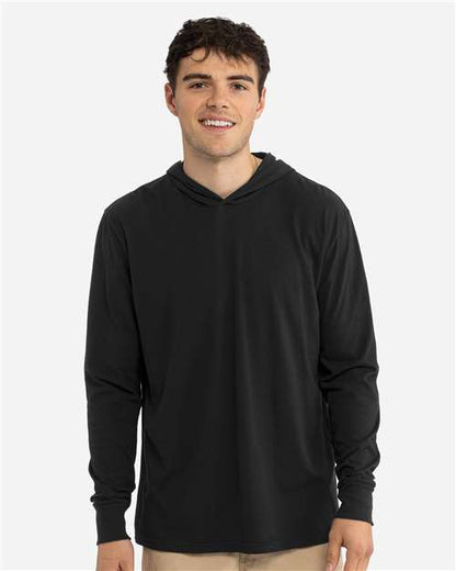 Unisex CVC Hoodie Long Sleeve T-Shirt