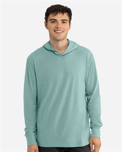 Unisex CVC Hoodie Long Sleeve T-Shirt