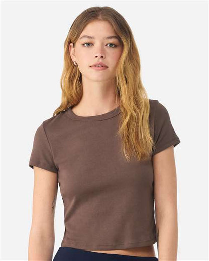 BELLA + CANVAS Women's Micro Rib Baby Tee 1010
