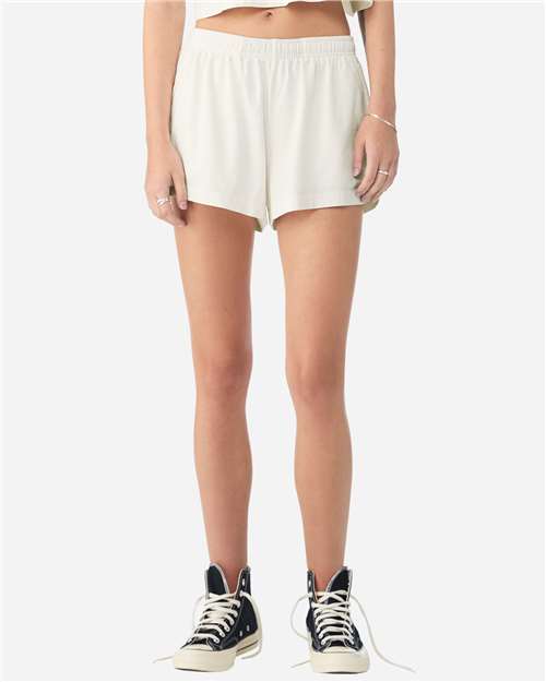 BELLA + CANVAS Women's Garment-Dyed Shorts 6824GD