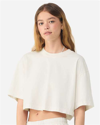 BELLA + CANVAS Women's Garment-Dyed Cropped Tee 6882GD
