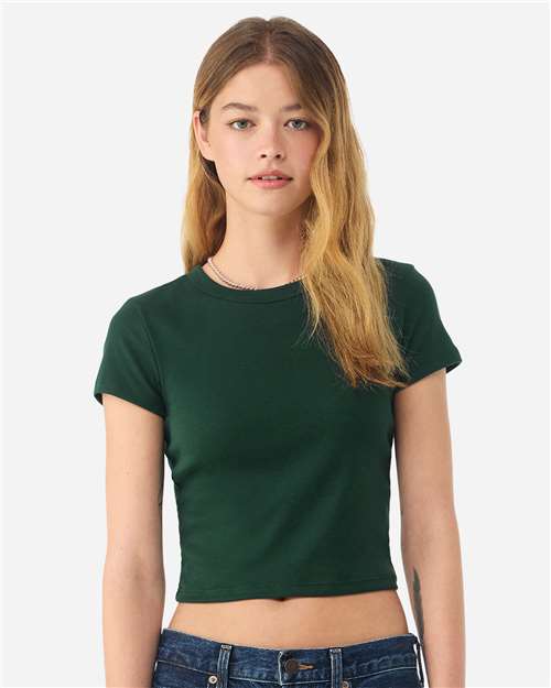 BELLA + CANVAS Women's Micro Rib Baby Tee 1010
