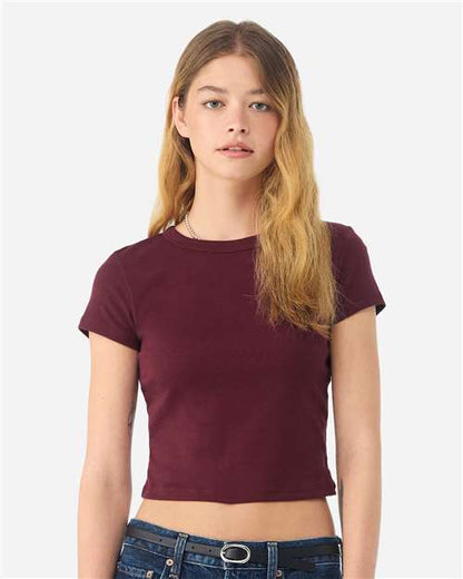 BELLA + CANVAS Women's Micro Rib Baby Tee 1010
