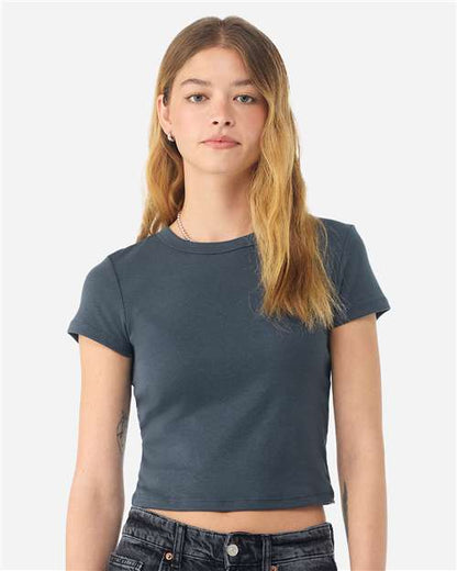 BELLA + CANVAS Women's Micro Rib Baby Tee 1010