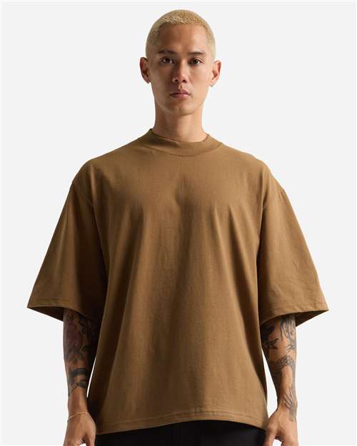 Shaka Wear Unisex Max Heavyweight Oversized Long Sleeve Tee SHMOL