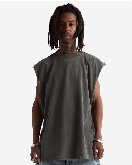 Shaka Wear Unisex Garment-Dyed Muscle Tee SHGMT
