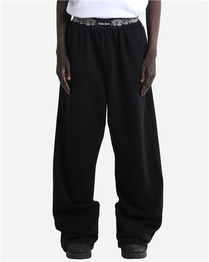 Shaka Wear Unisex Paisley Bandit Sweatpants SHPBS