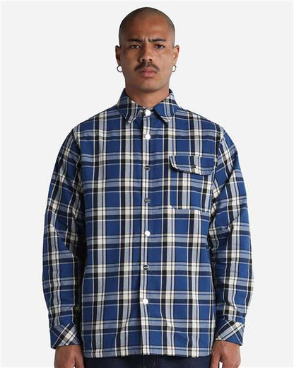 Shaka Wear Unisex Plaid Jacket 2.0 SHPJK