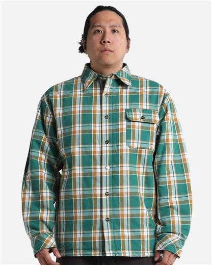 Shaka Wear Unisex Plaid Jacket 2.0 SHPJK