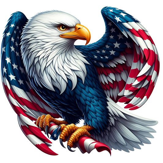 Patriotic Eagle 13