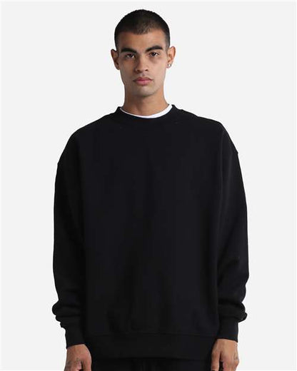 Shaka Wear Unisex Max Heavy Garment-Dyed Crewneck Sweatshirt SHGMC
