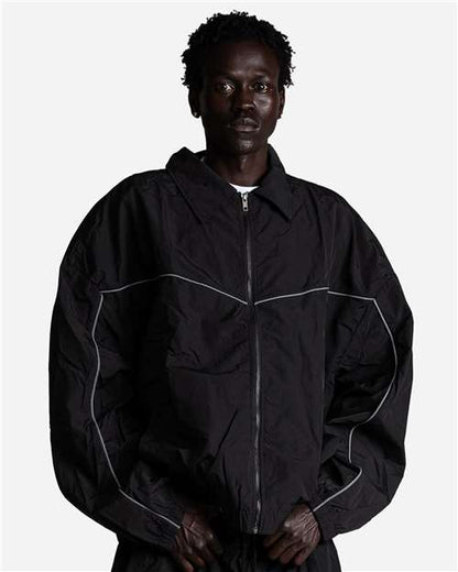 Shaka Wear Unisex Wind OPPS Reflective Jacket SH3MWONJ