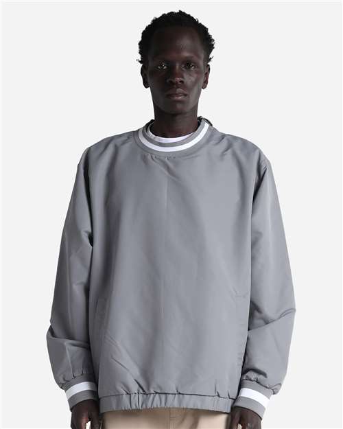 Shaka Wear Unisex Crewneck Windbreaker SHCNW