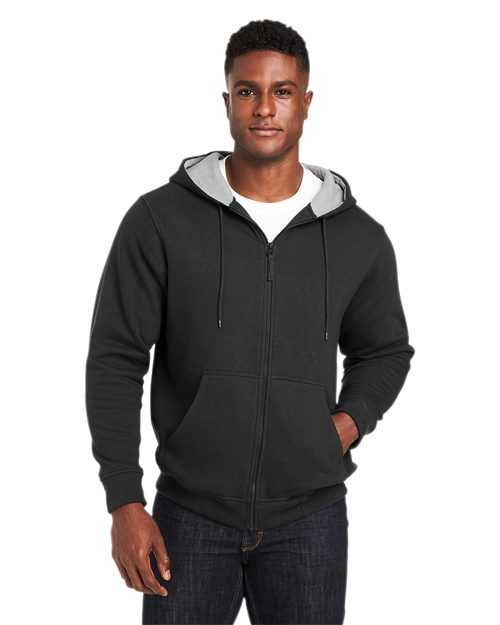 Harriton Unisex ClimaBloc™ Lined Heavyweight Hooded Sweatshirt M711