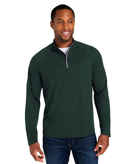 CORE365 Men's Origin Performance Pique Quarter-Zip Pullover CE418