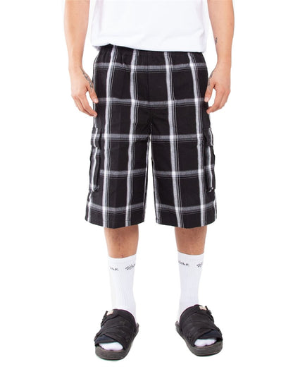 Shaka Wear Unisex Plaid Shorts SHSP